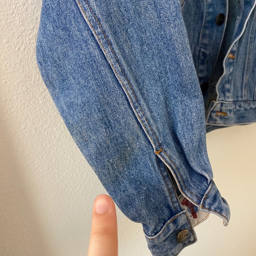 Vintage Planet Hollywood Lake Tahoe Denim Jacket - Picture 6 of 12